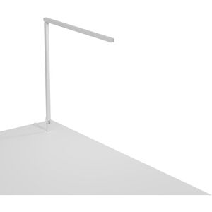 Z-Bar Solo Gen 4 16.75 inch 8.80 watt Matte White Desk Lamp Portable Light, Through-Table Mount